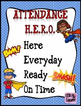 Attendance H.E.R.O Poster